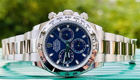 rolex daytona white gold blue face review|Rolex Daytona 116509 Ultimate Buying Guide .